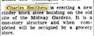 Midway Gardens (Midway Ballroom) - 1936 Article On New Store
